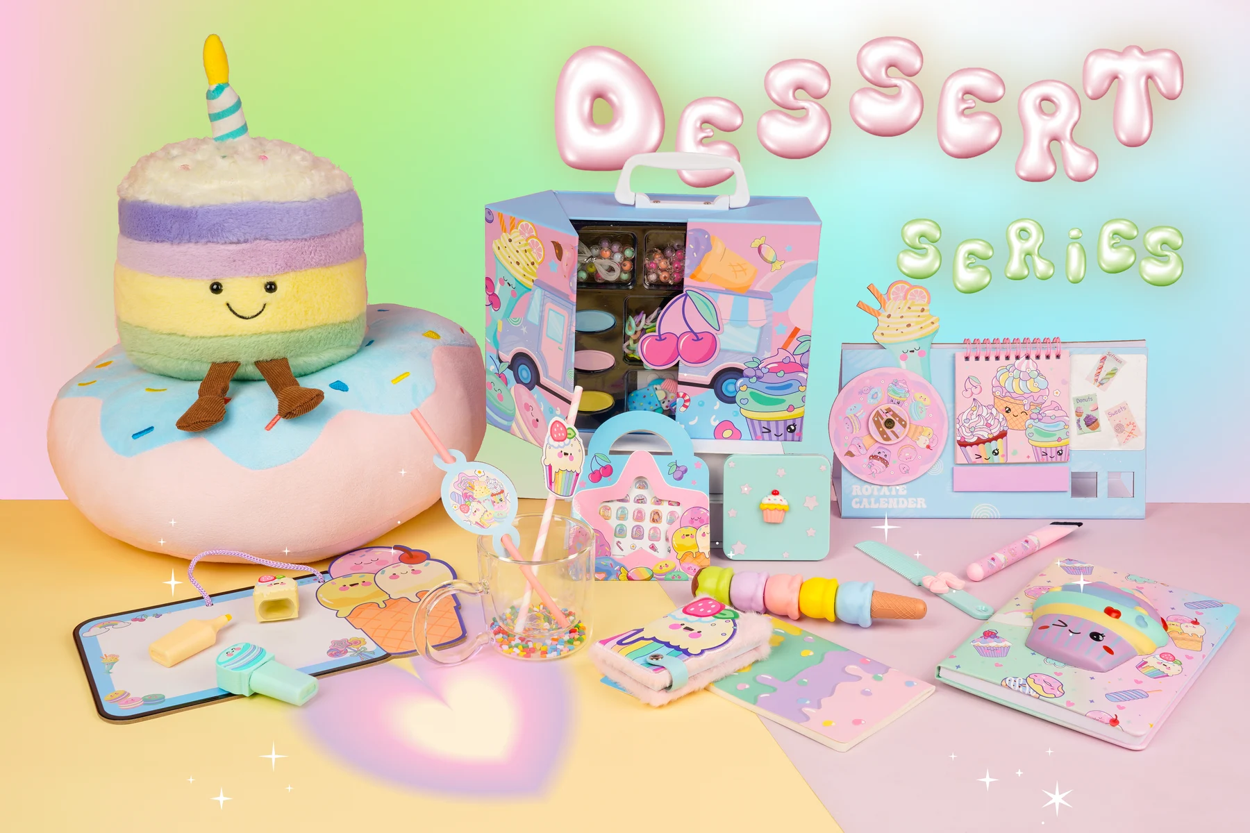 01｜甜品灵感 · 缤纷文具系列